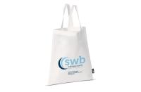 Carrier bag non-woven white 75g/m²
