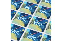 Vinyl Sticker Square 50x50mm