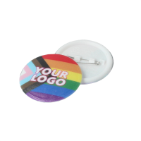 Recycled PRIDE 37mm Pin Badge