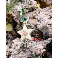 Recycled Christmas dECOration Plus Star
