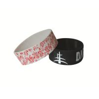 1 Inch Printed Silicone Wristband