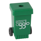 Recycled wheelie Bin pencil sharpener