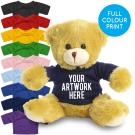 Printed 20cm Elizabeth bear - Navy Blue t-shirt