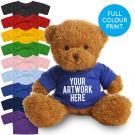 Printed Golden 18cm James bear - Royal Blue t-shirt