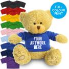 Printed Golden 22cm Edward bear - Royal Blue t-shirt