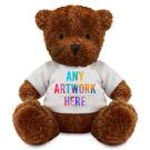 Printed Brown 18cm James Bear