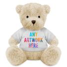 Printed White 18cm James Bear