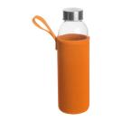 Glass Drinking Bottle in Neoprene Pouch Klagenfurt
