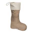 Christmas sock jute Lucca