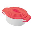 Porcelain Pot with Silicone Lid DELHI