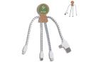 Xoopar Mr. Bio Cork Charging Cable