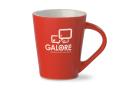 Bright red 'Nice' mug 270ml
