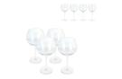 Byon Opacity set of 4 wineglasses with stylish glass pattern 470ml