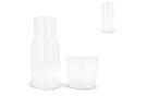 Caraffe 550ml and drinking glass 250ml set