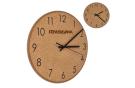 Cork wall clock
