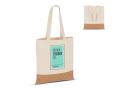 Carrier bag cotton & cork 170g/m² 35 x 40cm