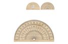 Bamboo protractor