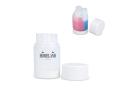 Trio travel toiletry bottles