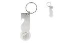 Stainless Steel Trolley token key ring