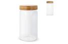 Canister glass & bamboo 1200ml