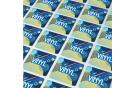Vinyl Sticker Square 10x10mm