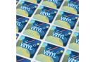 Vinyl Sticker Square 25x25mm