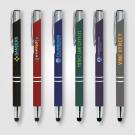 Crosby Metal Pen w/Bottom Stylus