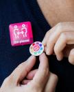 Recycled DBASE Badge 37mm Square