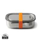 Black Blum Stainless Steel Lunch Box Large