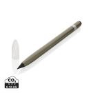 Aluminium inkless pen with eraser