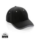 Impact AWARE&trade; Brushed rcotton 6 panel contrast cap 280gr
