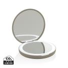 Lumora RCS recycled plastic LED re-chargeable make-up mirror