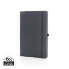 GRS Recycled leather hardcover notebook A5