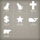 Seeded Paper Medium Shape (2PP)