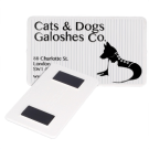 Recycled 85 x 50mm Rectangular Magnet