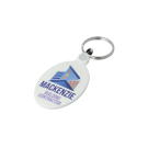 Recycled 50mm Oval Keyring