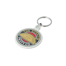 Recycled 45mm Circular Keyring