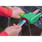 Recycled Trolley Stick Oblong Keyring