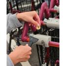 Recycled Ice Pop Ice Scraper Keyring