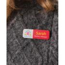 Always Recycled Essential Name Badge - Slim Rectangle - Magnet back
