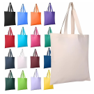 5oz Cotton Long Handled Tote Bag