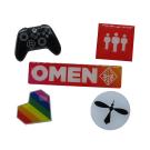 Printed with Epoxy Badges