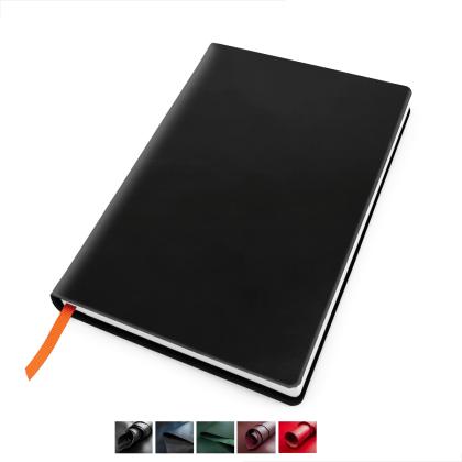 Universal Leather A5 Casebound Notebook, made in the UK in a choice of 6 colours.
