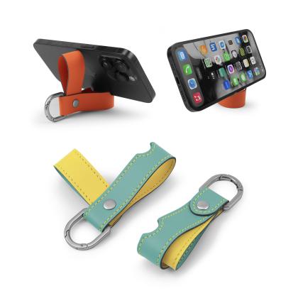 Porto Recycled Mobile Phone Stand Key Fob