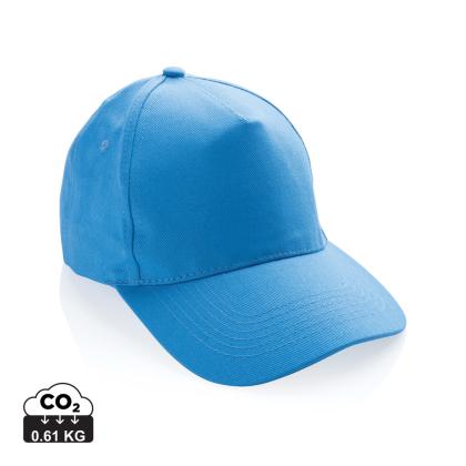 Impact 5panel 280gr Recycled cotton cap with AWARE™ tracer