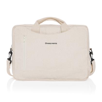 Laluka AWARE™ recycled cotton 15.4 inch laptop bag