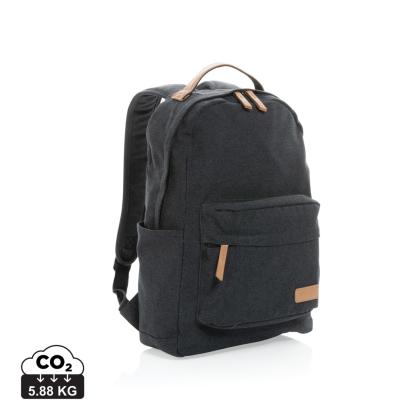 Impact AWARE&trade; 16 oz. recycled canvas backpack