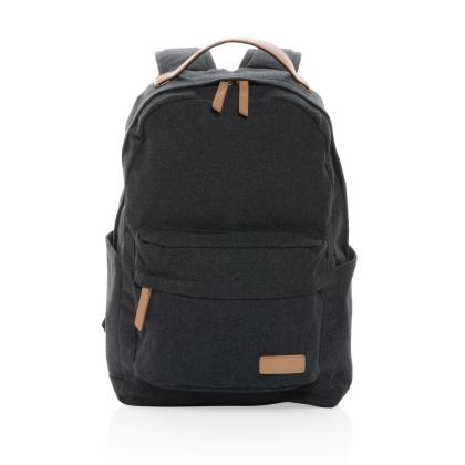Impact AWARE&trade; 16 oz. recycled canvas backpack