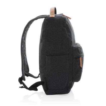 Impact AWARE&trade; 16 oz. recycled canvas backpack