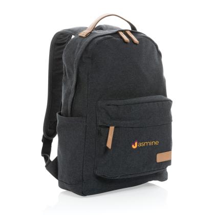 Impact AWARE&trade; 16 oz. recycled canvas backpack